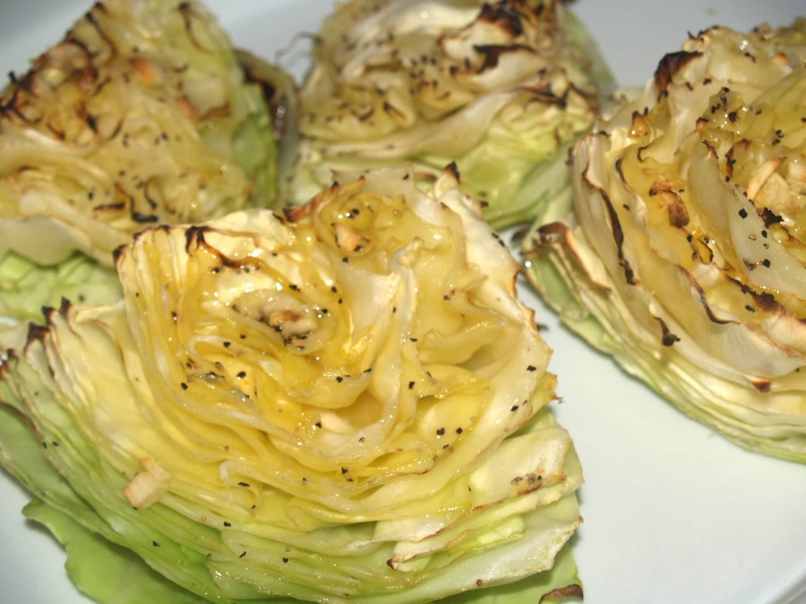 Roasted Cabbage Wedges