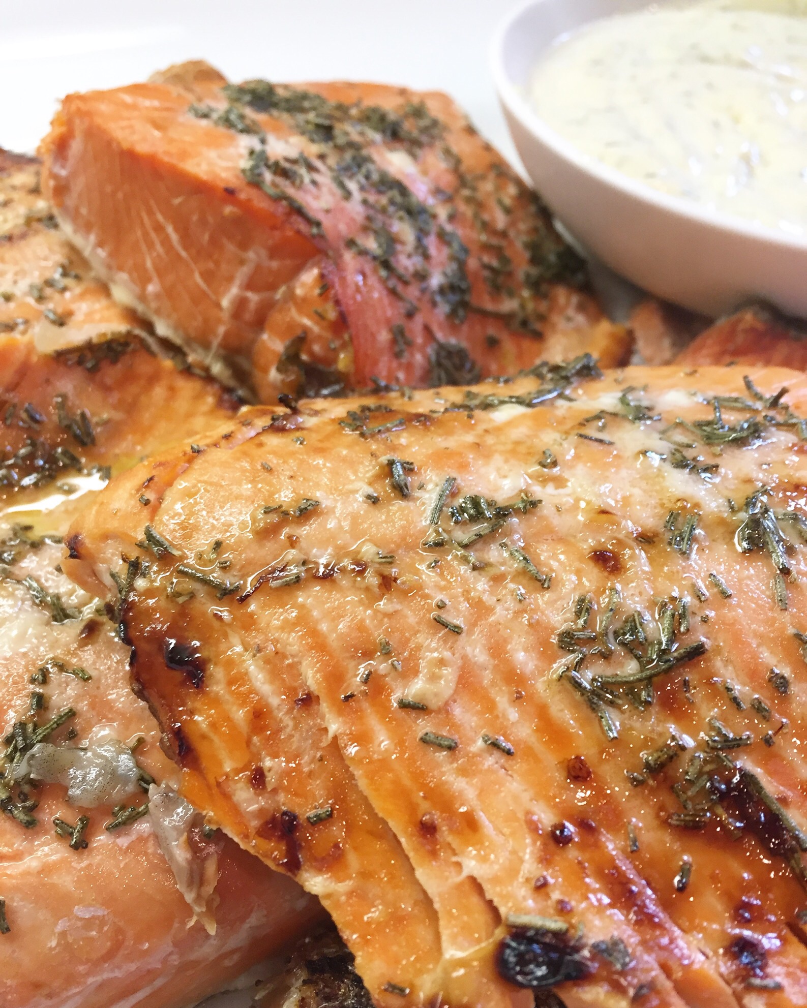 Honey Rosemary Salmon