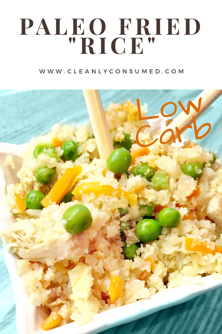 This low-carb "Fried Rice" option will assure you that Clean Eating can be tasty!