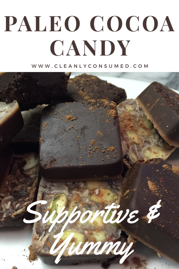 These chocolate squares are easy, clean and versatile. These are dairy free, soy free and you can use any add-ins.