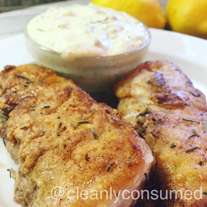 Clean Pan Fried Cod Paleo Easy