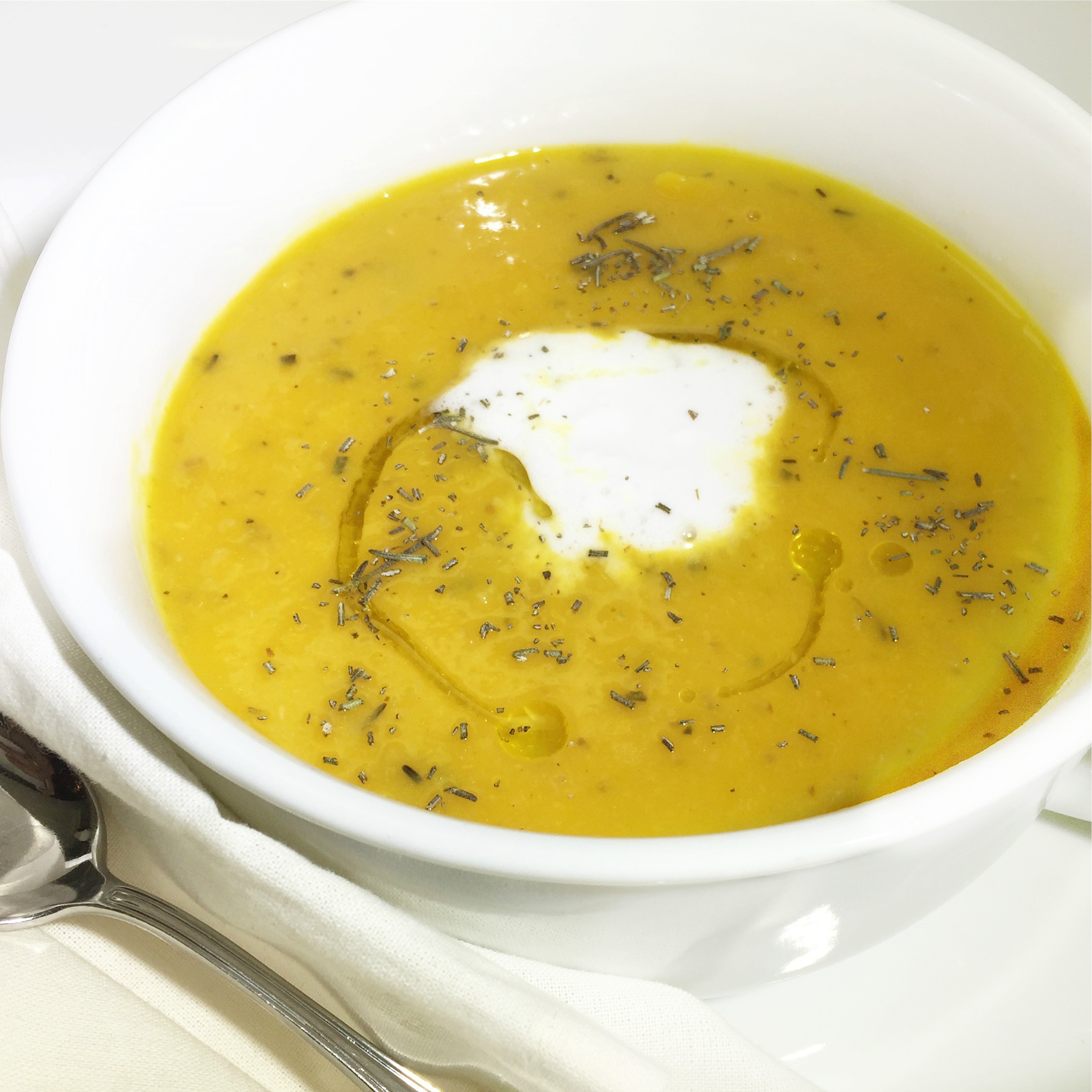 Roasted Squash & Pear Soup