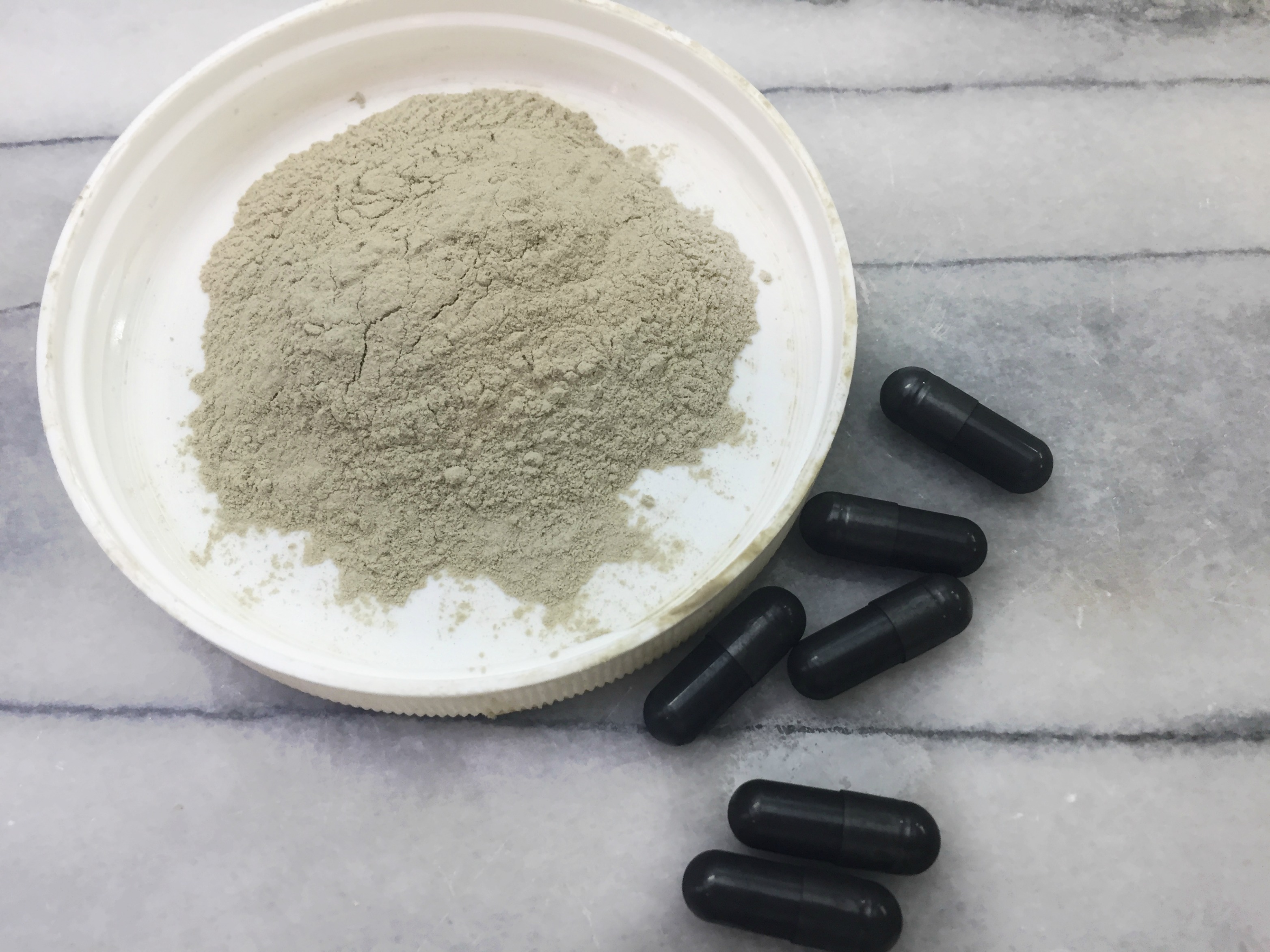 Activated Charcoal and Bentonite Clay