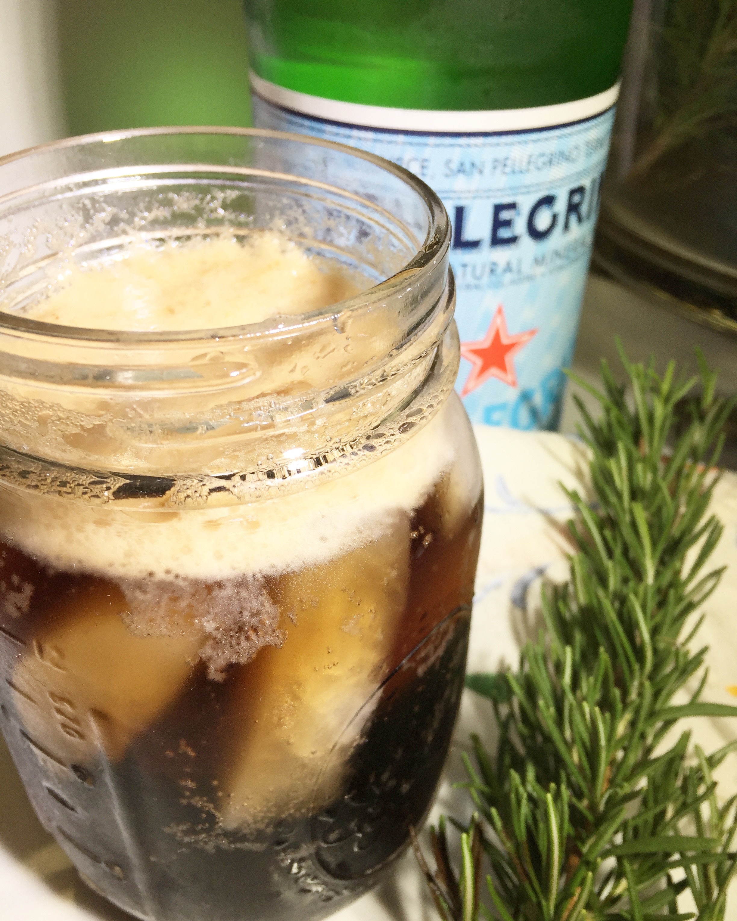 Clean Balsamic Soda