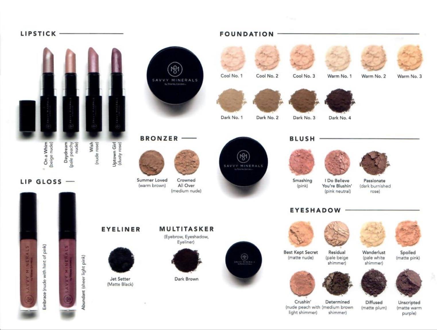 Savvyy Minerals YLO Make Up