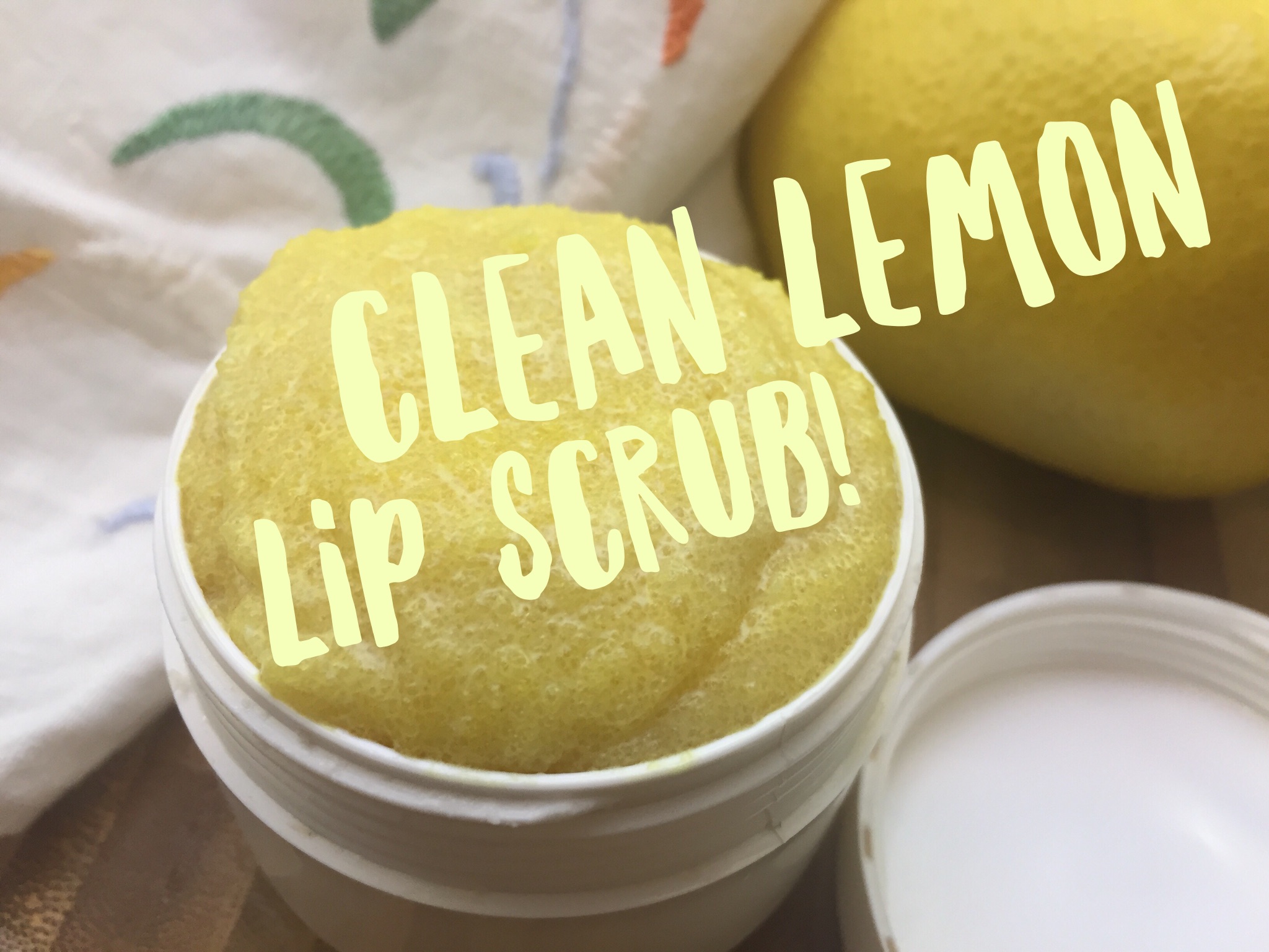 Clean Lip Scrub Young Living