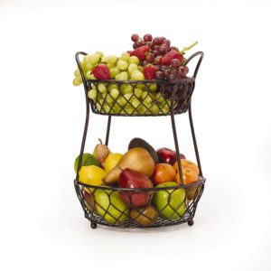 clean eating kitchen fruit basket
