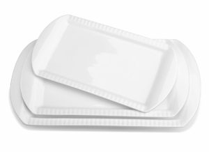clean eating kitchen white serving platter