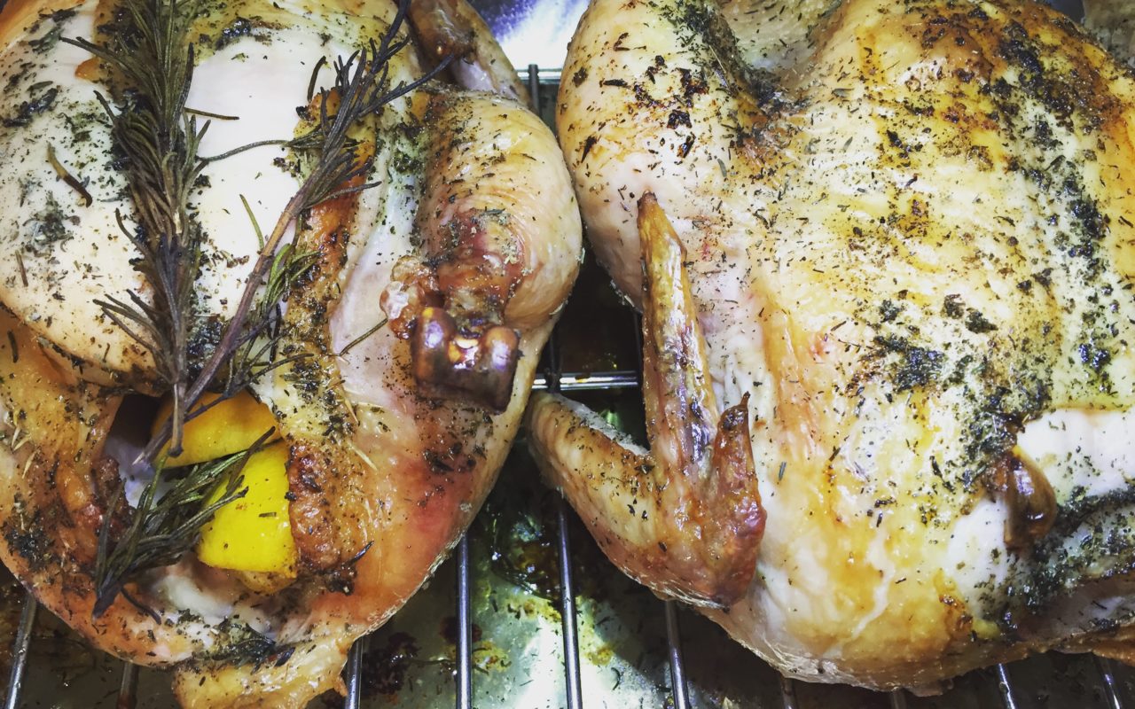 Herb Oven Roasted Chicken