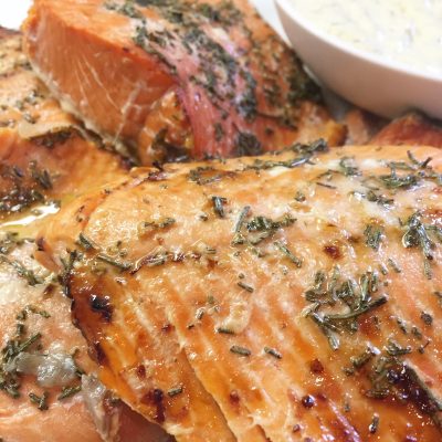 Honey Rosemary Salmon