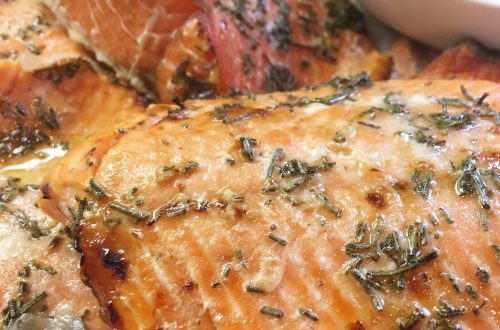 Honey Rosemary Salmon