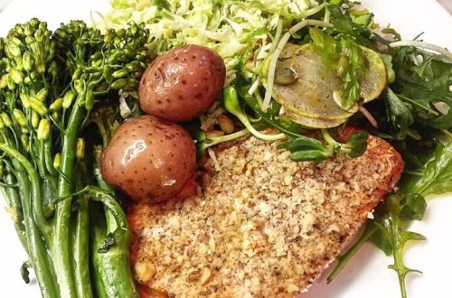 Almond Crusted Salmon