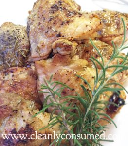 Rosemary Caramel Chicken CC