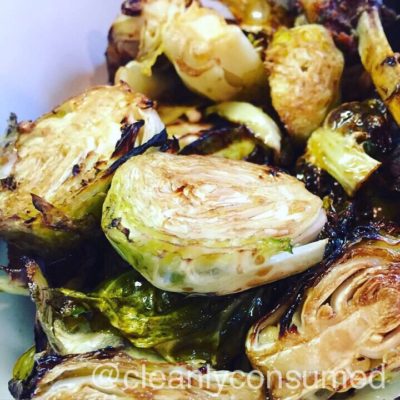 Balsamic Syrup Roasted Brussel Sprouts Recipe